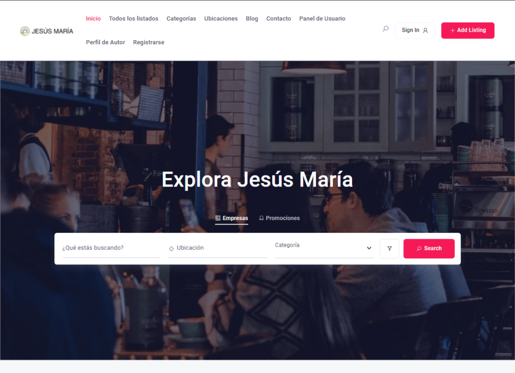 muestra jesusmaria.click - Murúa Dev